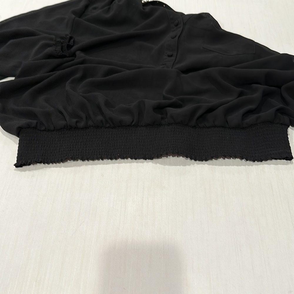 Torrid Sheer Blouse - Picture 4 of 10